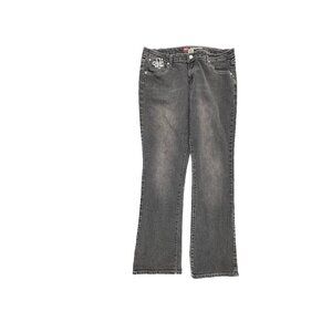 Kiss‎ Therapy Bootcut Women's size 14 Gray Denim Jeans